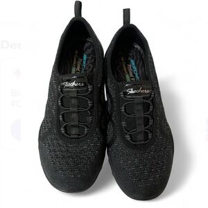 Skechers Black Women's Shoes Relaxed Fit Air Cooled Memory Foam